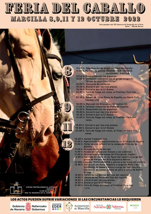 Feria del Caballo 2022 en Marcilla