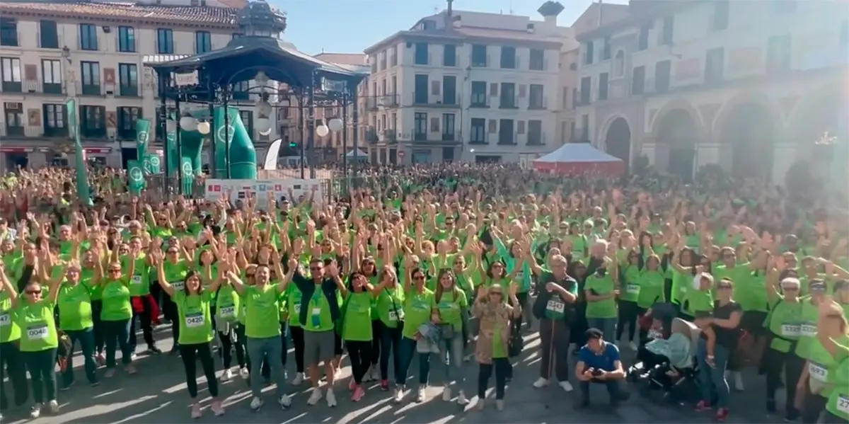 Marcha Contra el C&aacute;ncer en La Ribera 2022 en Tudela 1