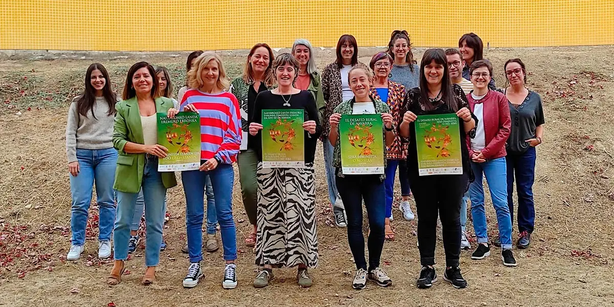 Red de T&eacute;cnicas de Igualdad de Navarra que participan en la Campa&ntilde;a de este 15 de octubre