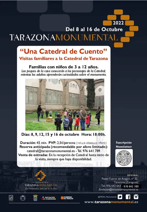 Visita guiada en Tarazona &lsquo;Una Catedral de Cuento&rsquo;