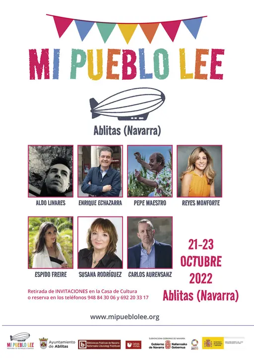 Festival literario en Ablitas &lsquo;Mi Pueblo Lee&rsquo;