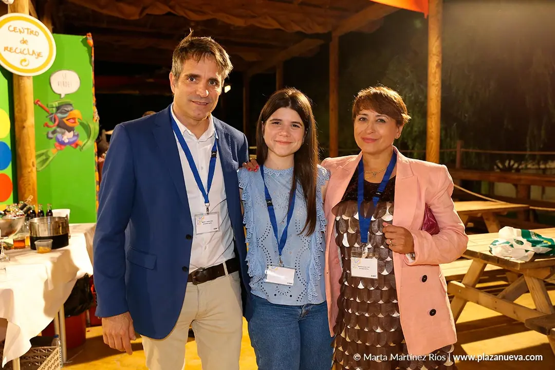 Manu Corera, Cristina Mogna y Marian Alfaro (Navarra Capital)
