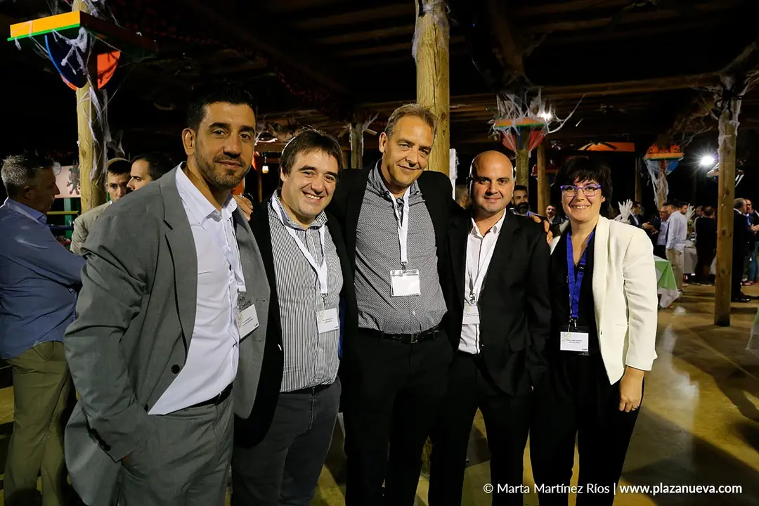 Iban Ibarguen (Caja Rural), Abel Larrad (Gr&aacute;ficas Larrad), Iker (SINASE), David Lafuente (Automatizaciones Lamuce)