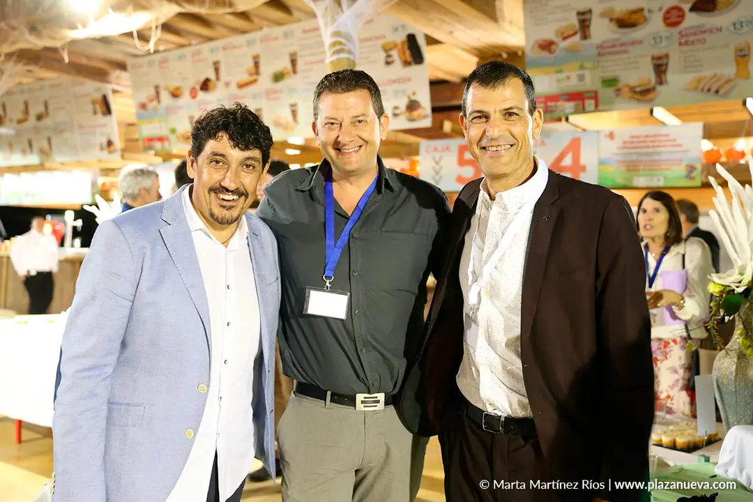 Emilio Hern&aacute;ndez (HR Motor), V&iacute;ctor G&oacute;mez (UVESA) y Fran Legal (Caja Laboral)