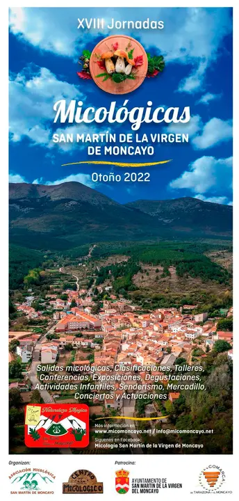 XVIII Jornadas micol&oacute;gicas 2022 en San Mart&iacute;n de la Virgen de Moncayo