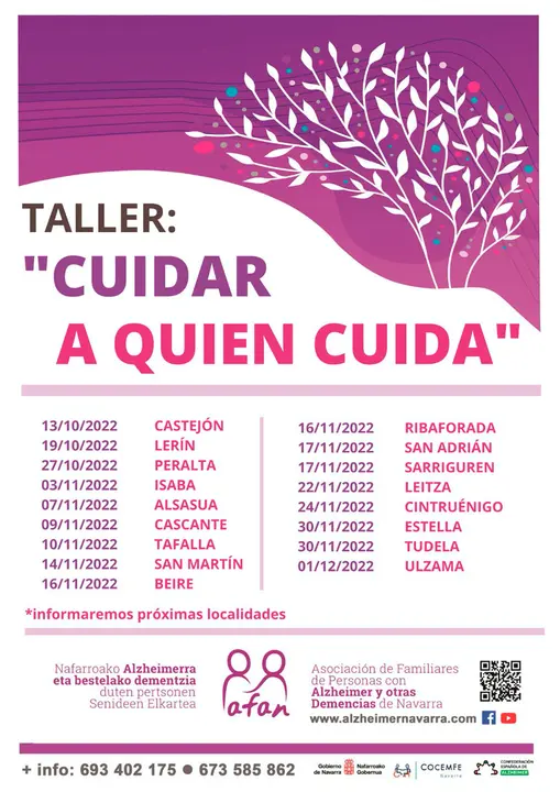 Taller &lsquo;Cuidar a quien cuida&rsquo;