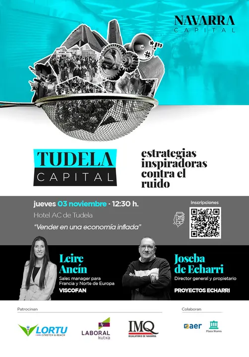 V Foro Tudela Capital &lsquo;Vender en una econom&iacute;a inflada&rsquo;