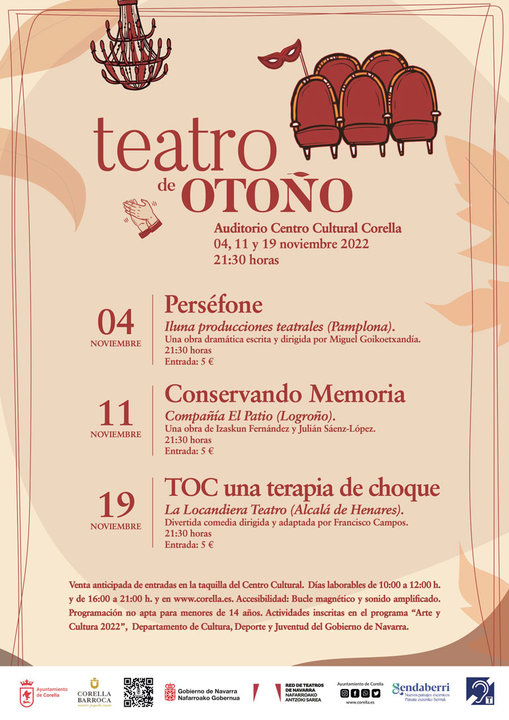 Teatro de Otoño 2022 en Corella
