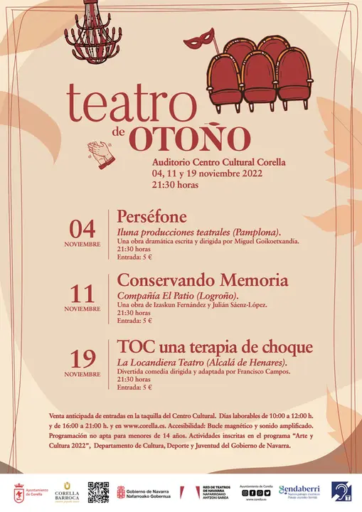 Teatro de Oto&ntilde;o 2022 en Corella