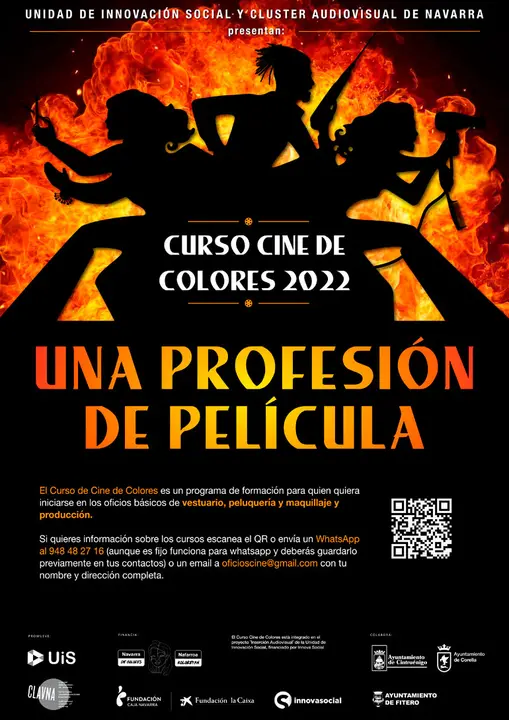Curso en Corella &lsquo;Cine de Colores Una profesi&oacute;n de pel&iacute;cula&rsquo;