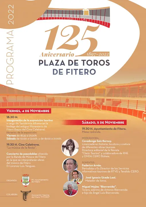 125&ordm; Aniversario de la plaza de toros de Fitero