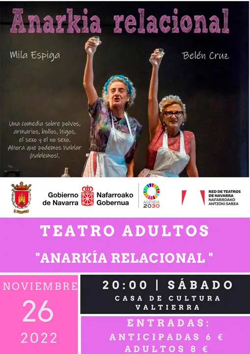 Teatro en Valtierra &lsquo;Anarkia relacional&rsquo;
