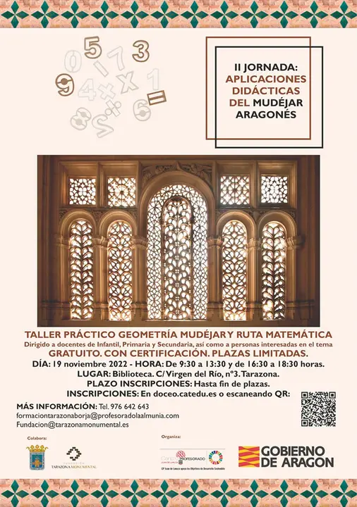 II Jornada en Tarazona &lsquo;Aplicaciones did&aacute;cticas del mud&eacute;jar aragon&eacute;s&rsquo;
