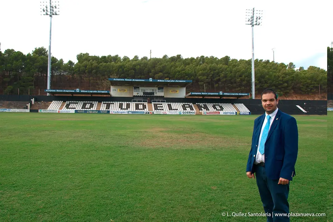 CD Tudelano presidente Ram&oacute;n L&aacute;zaro