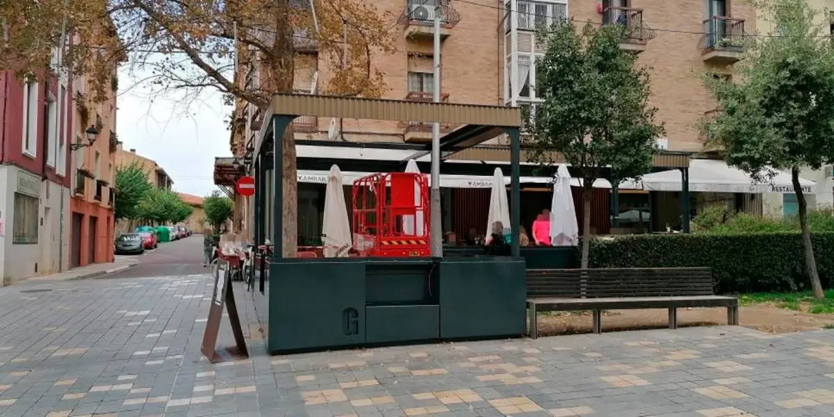 Terrazas veladores Tudela 1