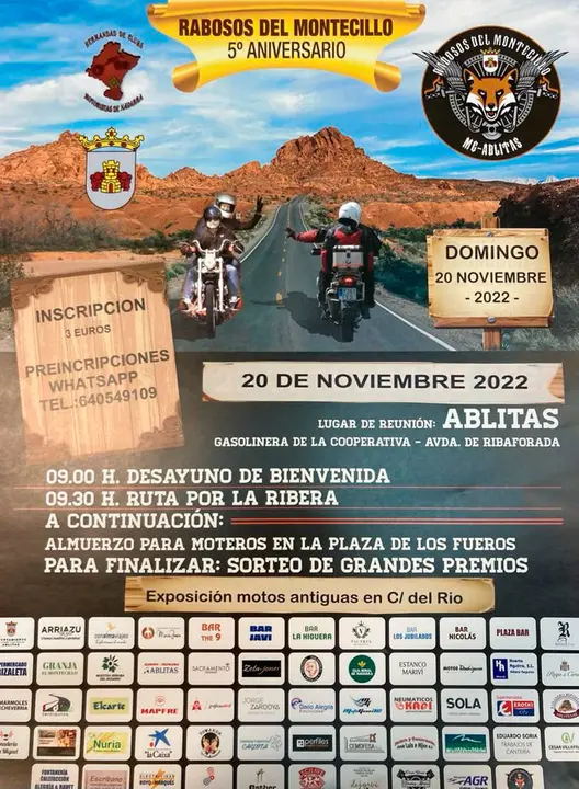 5&ordm; Aniversario Rabosos del Montecillo en Ablitas
