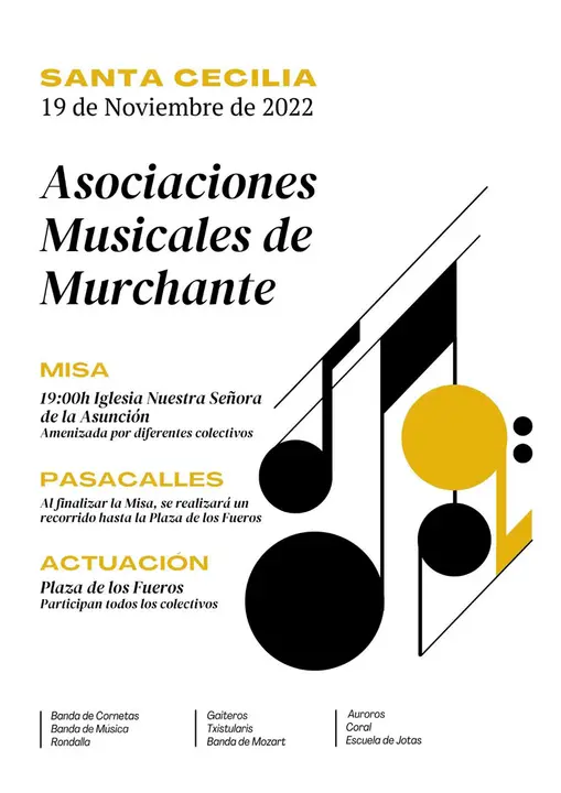 Santa Cecilia 2022 en Murchante