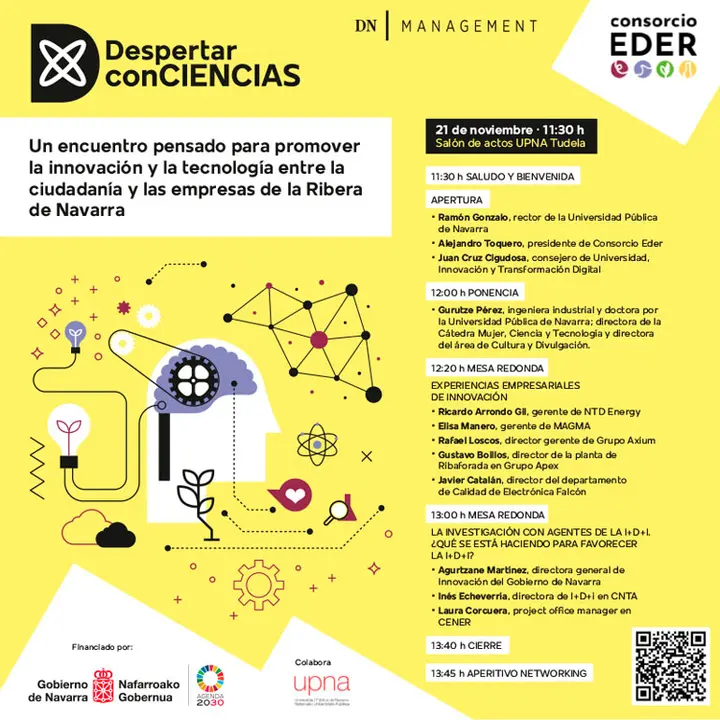 Jornada en Tudela &lsquo;Despertar conCIENCIAS&rsquo;