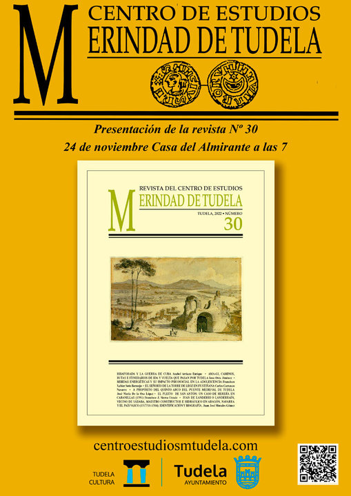 Presentación en Tudela del nº 30 de la revista Centro de Estudios Merindad de Tudela