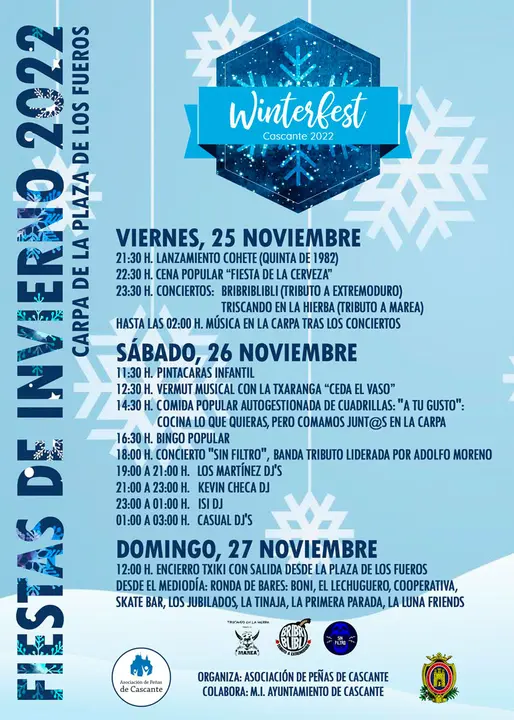 Fiestas de invierno 2022 en Cascante