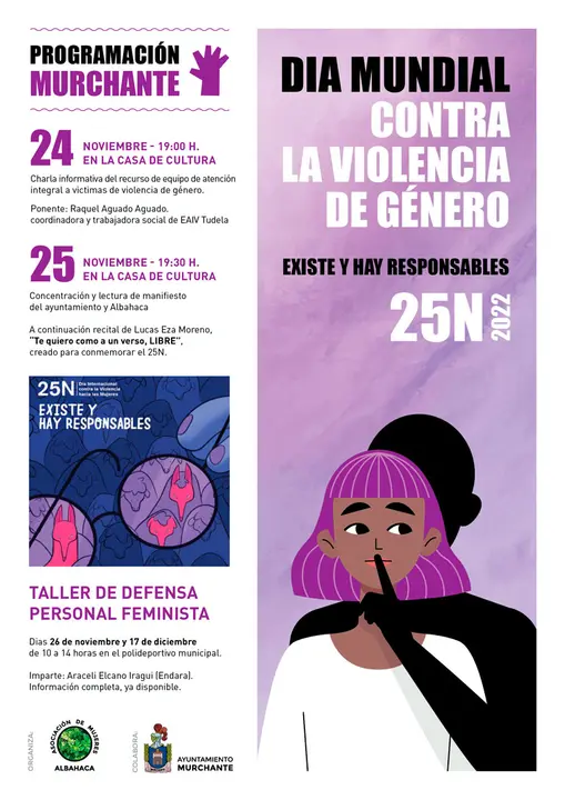 D&iacute;a Internacional contra la Violencia de G&eacute;nero 2022 en Murchante