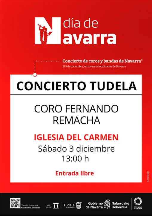 Concierto del D&iacute;a de Navarra 2022 en Tudela