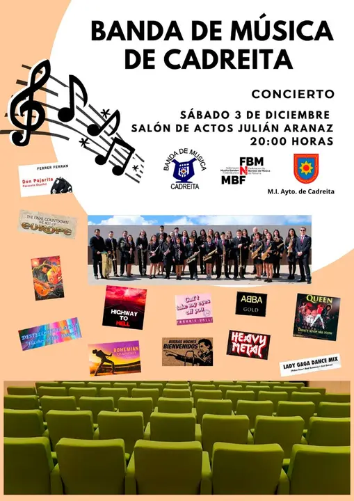 Concierto del D&iacute;a de Navarra 2022 en Cadreita