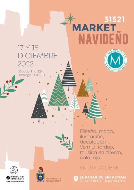Mercado navide&ntilde;o &lsquo;Market 31521&rsquo; 2022 en Murchante