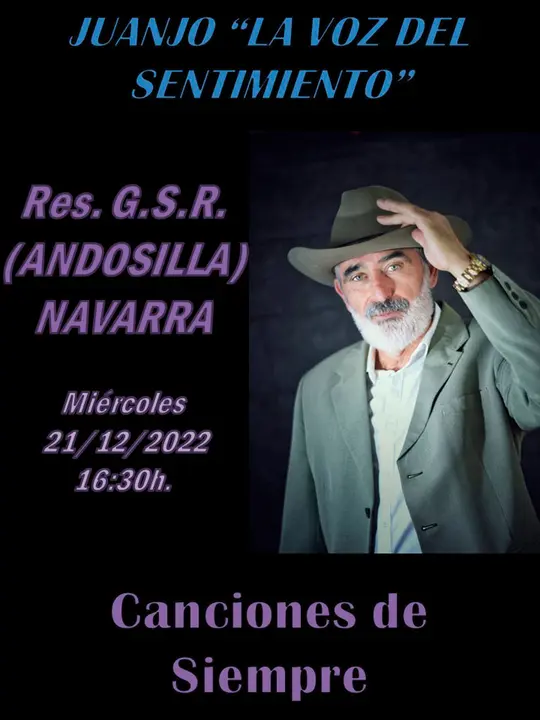 Concierto en Andosilla &lsquo;Canciones de siempre&rsquo; con Juanjo