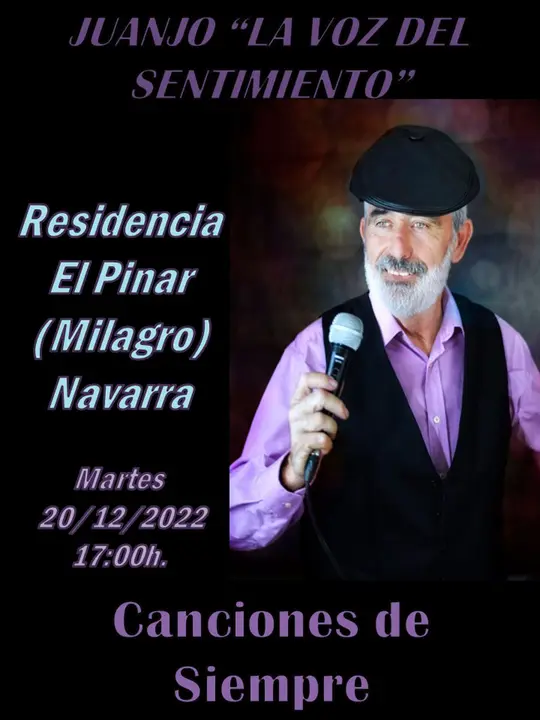 Concierto en Milagro &lsquo;Canciones de siempre&rsquo; con Juanjo