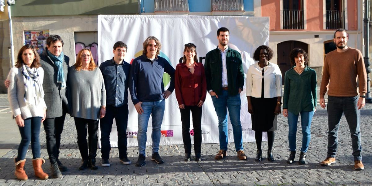 Las cinco mujeres y cinco hombres de Contigo Navarra con las que la coalición se presentará a los comicios de 2023