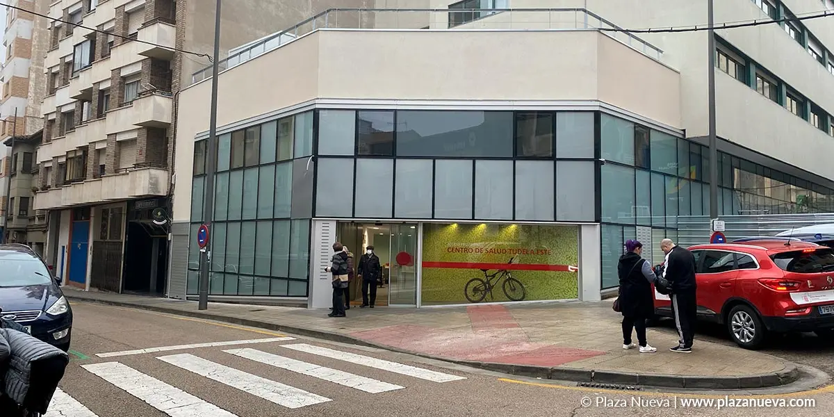 Acceso actual al Centro de Salud &lsquo;Santa Ana&rsquo; Tudela Este