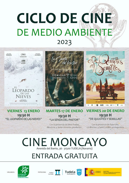 Ciclo de Cine de Medio Ambiente 2023 en Tudela