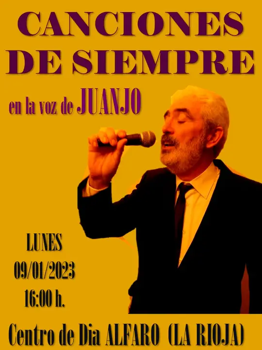 Concierto en Alfaro &lsquo;Canciones de siempre&rsquo; con Juanjo