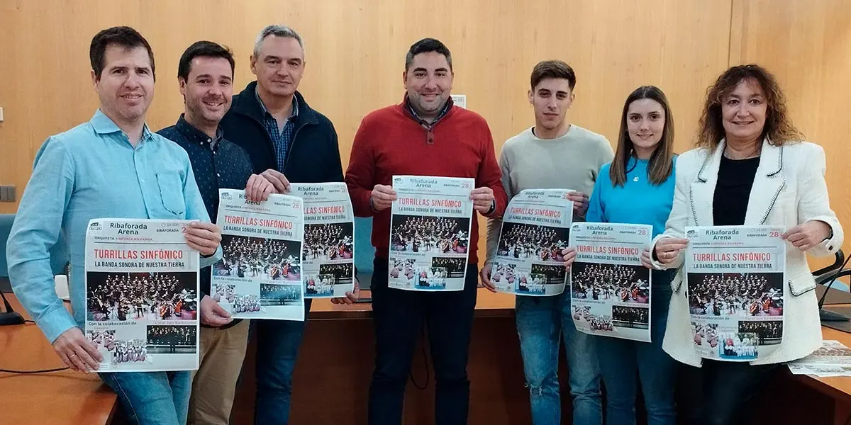 El Ayuntamiento de Ribaforada present&oacute; ayer el concierto que realizar&aacute; la orquesta Sinfon&iacute;a Navarra, el s&aacute;bado 28 de enero, a las 19 horas, en el Ribaforada Arena