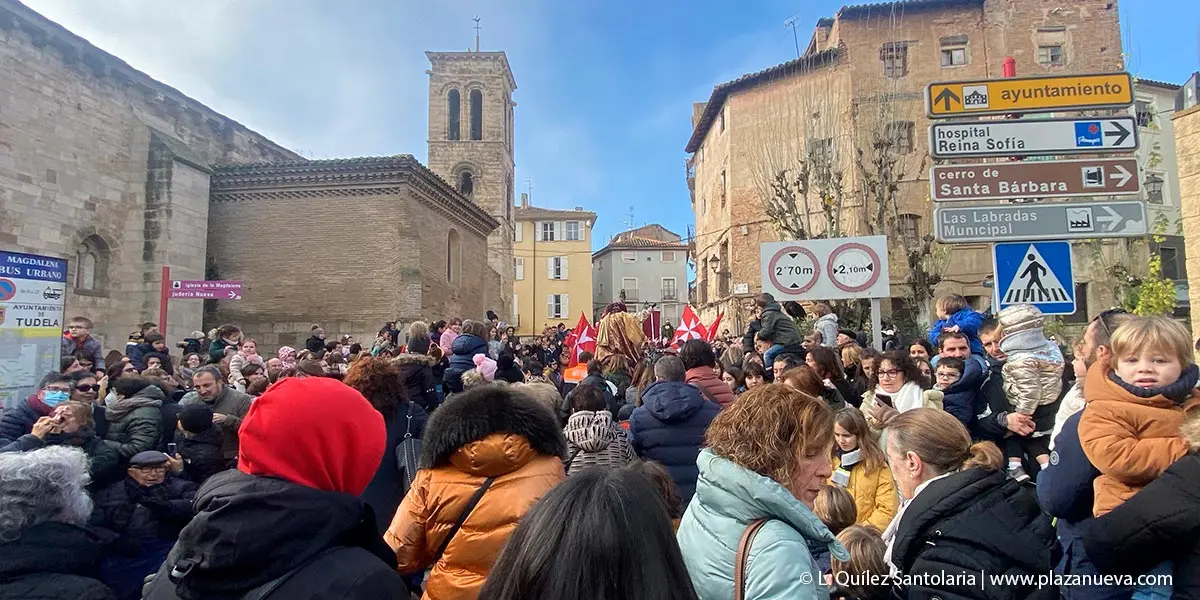 Tudela Reyes Magos llegada 2023 2
