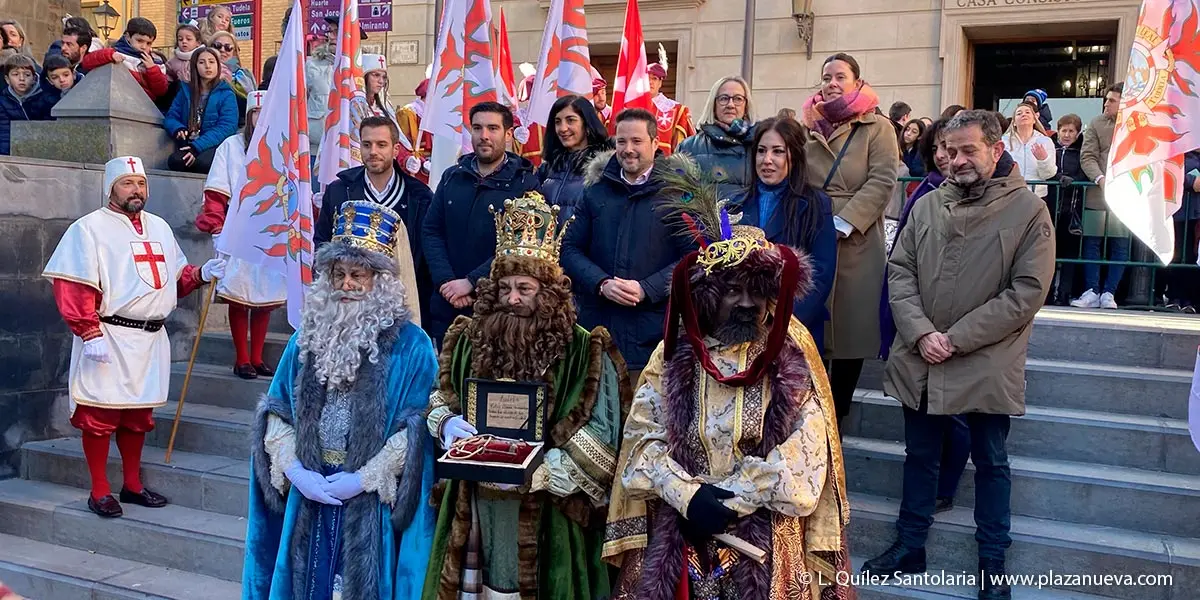 Tudela Reyes Magos llegada 2023 3