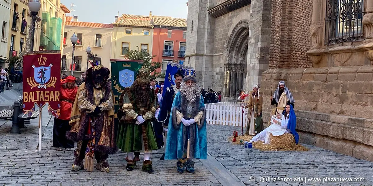 Tudela Reyes Magos llegada 2023 4