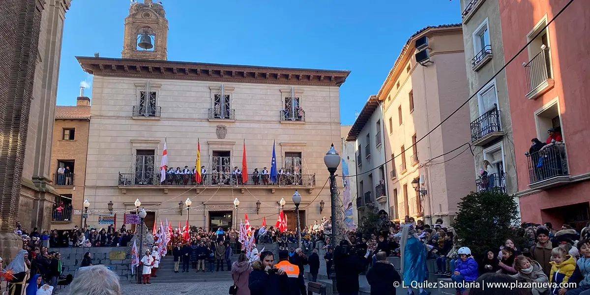 Tudela Reyes Magos llegada 2023 9