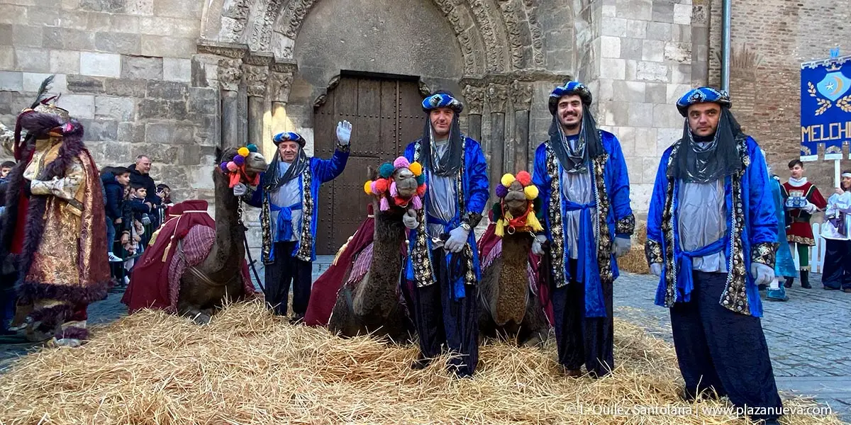 Tudela Reyes Magos llegada 2023 10