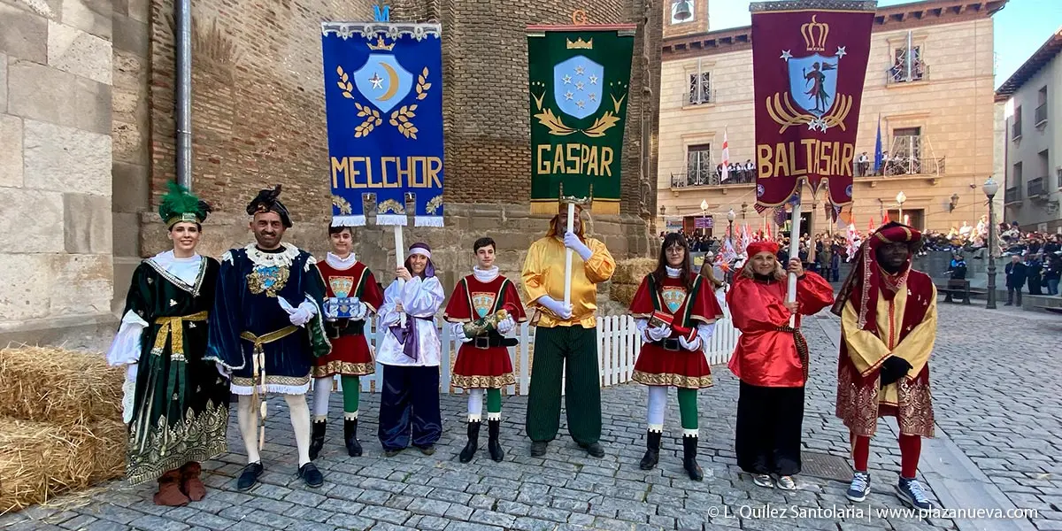 Tudela Reyes Magos llegada 2023 11