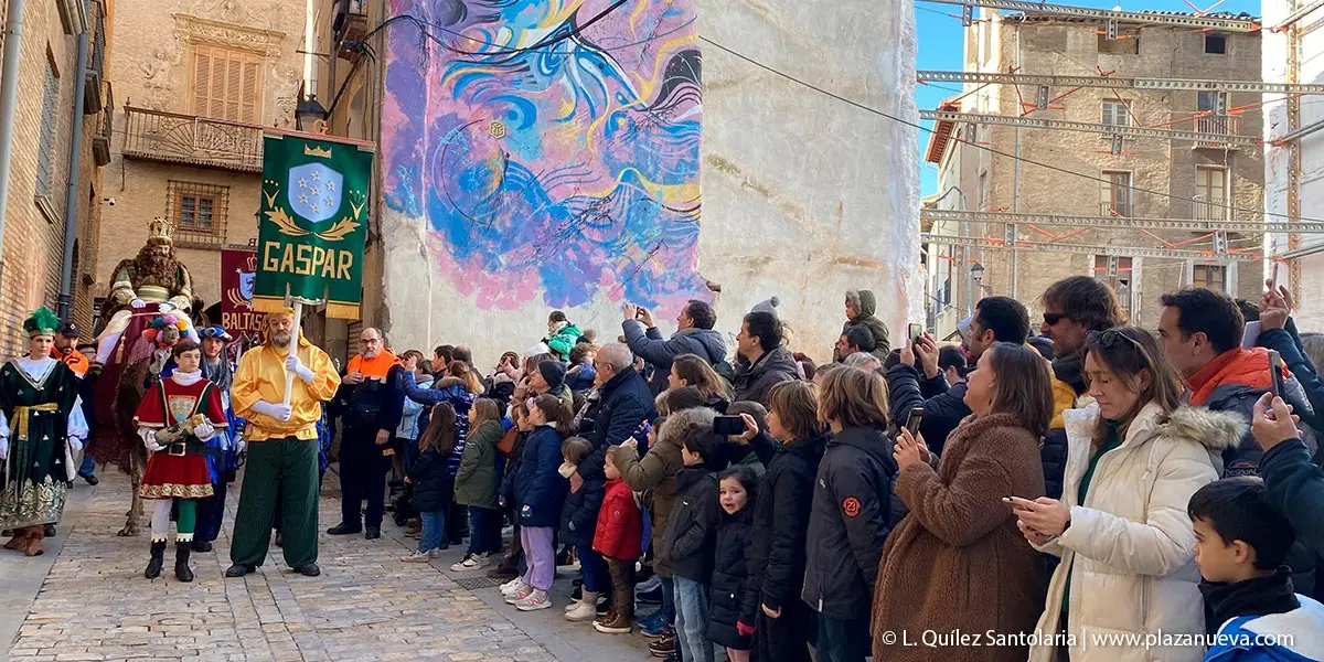 Tudela Reyes Magos llegada 2023 14