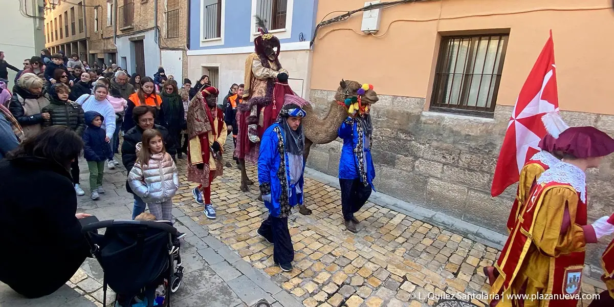Tudela Reyes Magos llegada 2023 1