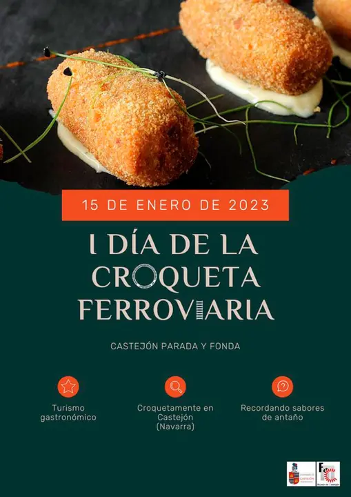 I D&iacute;a de la Croqueta ferroviaria en Castej&oacute;n