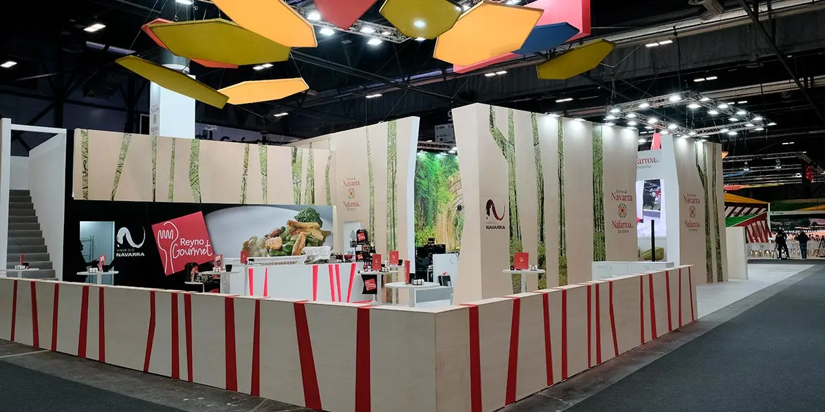 El stand de Gobierno de Navarra en FITUR 2023