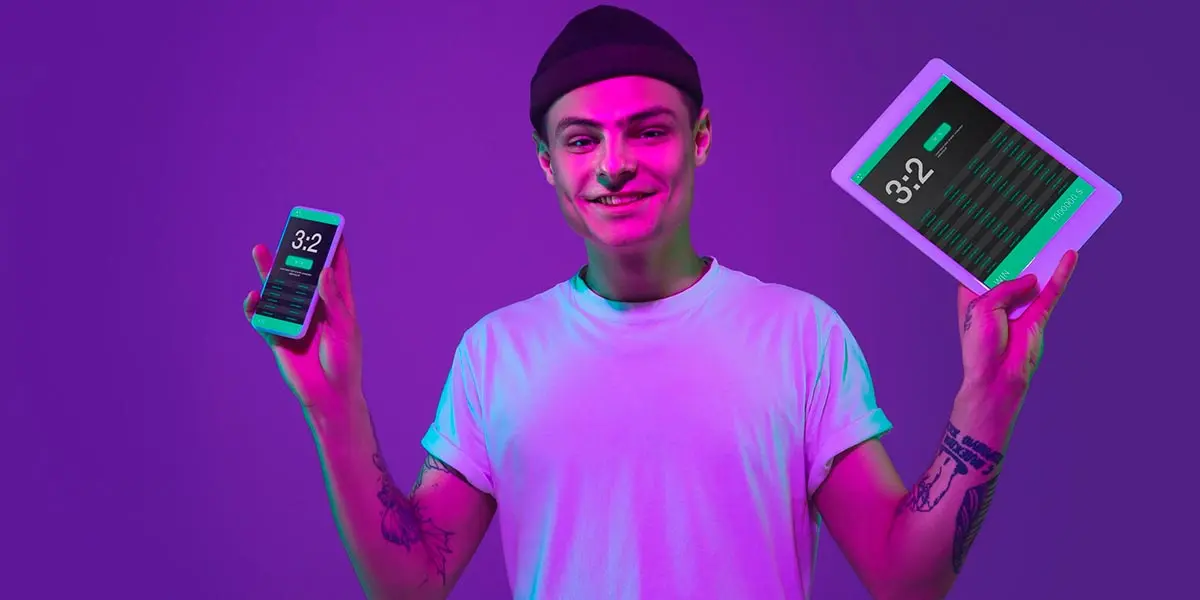 man-holding-smartphone-tablet-its-screen-with-mobile-app-for-betting-and-score