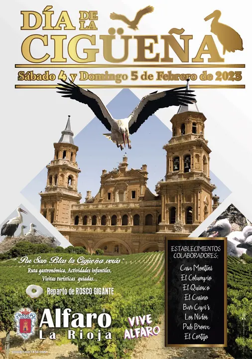 Fiestas de San Blas 2023 en Alfaro D&iacute;a de la Cig&uuml;e&ntilde;a