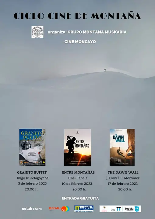 Ciclo Cine de Monta&ntilde;a 2023 en Tudela