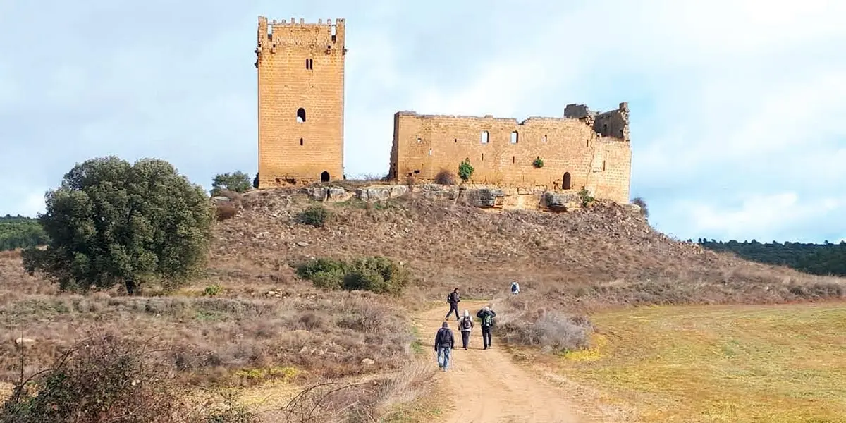 Fotograf&iacute;a que ilustra la portada del libro Los caminos peregrinos en Cinco Villas