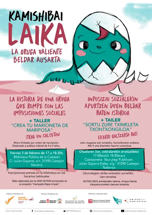 Cuento y taller creativo en Castej&oacute;n &lsquo;Kamishibai&rsquo;